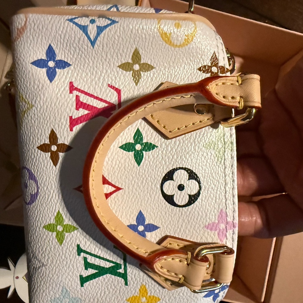 Louis Vuitton X Takashi Murakami NANO SPEEDY** Investement Piece - Picture 11 of 13